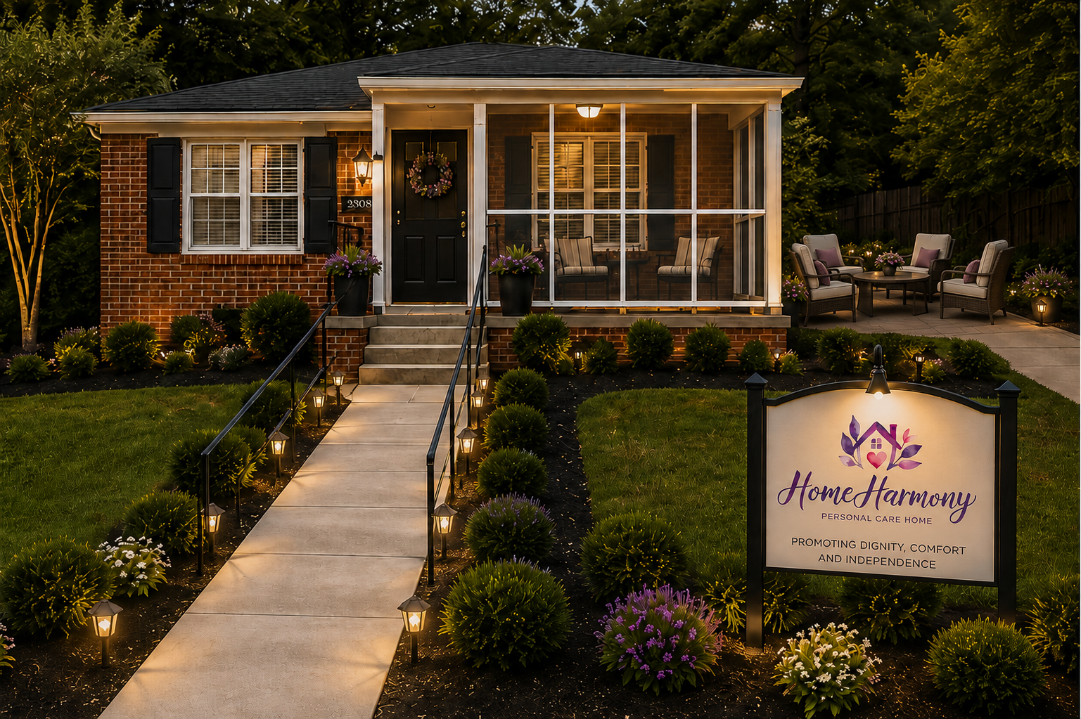 Front exterior concept for Home Harmony